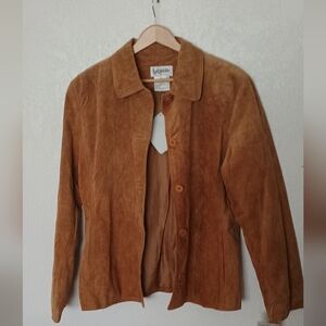 Bagatelle Camel Suede Blazer Vintage